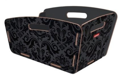 Klickfix Radkiste 2 Racktime til bagagebære – Sort træ