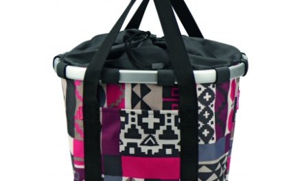 Klickfix Reisenthel – Cykelkurv – 15 liter – Mønstret