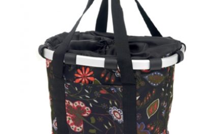 Klickfix – Reisenthel – Sort med blomster 15 liter