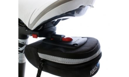 Klickfix – Sadeltaske – Sort 0,4 liter