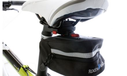 Klickfix – Sadeltaske – Sort 0,8 liter