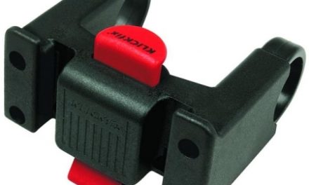 KLICKfix styradapter til kurv og tasker – Passer til styr på 22 – 31,8mm i diameter