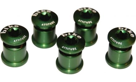 Klingebolte 5 stk. grønne til dobbelt kranksæt