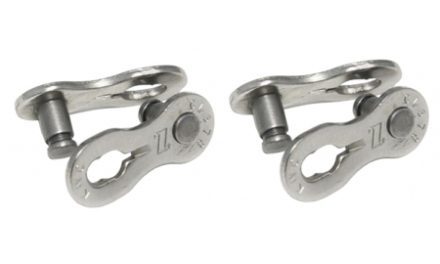 KMC samleled 2 stk. til 1/2" x 3/32" kæde Sølv – MissingLink – E-bike
