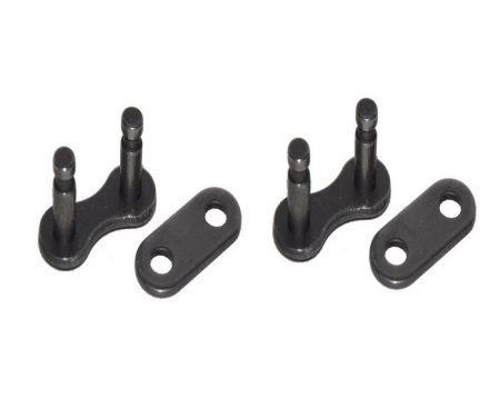 KMC samleled 2 stk til 1/2" x 3/32" kæde Sort