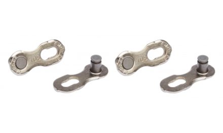 KMC samleled 2 stk til 10 gears kæde Sølv – Til kæde X10L og X10SL