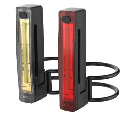 Knog – Cykellygtesæt Plus – Sort