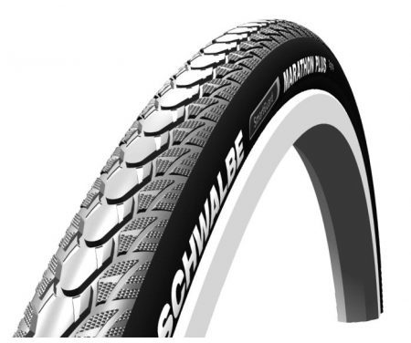 Kørestols dæk 26×1,00 Schwalbe Marathon Plus