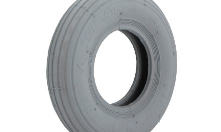 Kørestolsdæk  8 x 2,00 (200×50) grå