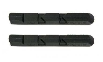 Kool Stop V-Type Black – Bremsegummi – Til V-bremser – Aluminiums fælge