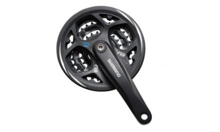 Kranksæt Shimano Altus M311 Sort Triple 42-32-22 tands 170 mm