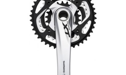 Kranksæt Shimano XT M780 Sølv Triple 42-32-24 tands 175 mm