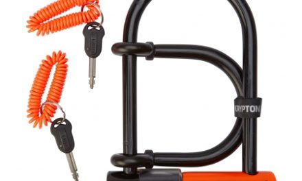 Kryptonite bøjlelås Messenger Mini med ekstra bøjle for dobbelt sikring