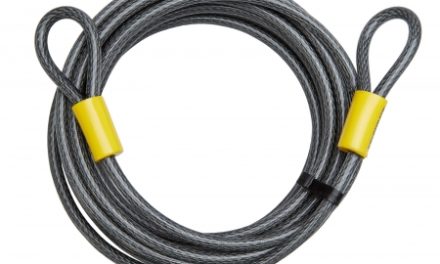 Kryptonite – Wire med løkker 9.30 meter – Til kombination med låse