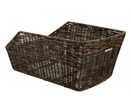 Kurv Basil Cento Rattan Look brun til Bagagebærer