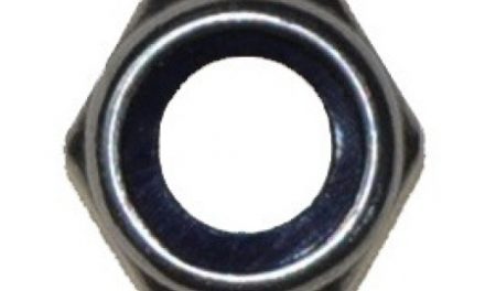 Låsemøtrik M5 mm Rustfri