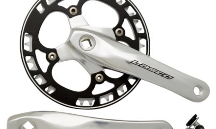 Lasco kranksæt – 170 mm – Sølv med sort disc