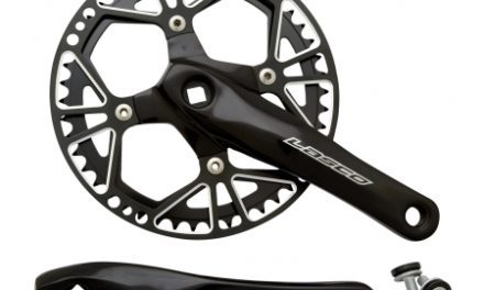 Lasco – Kranksæt – 46 tands – 170 mm – Sort med sort disc