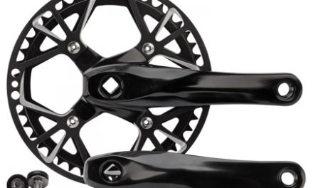 Lasco – Kranksæt – 46 tands – 170 mm – Sort med sort disc