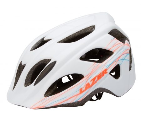 Lazer – Cykelhjelm – Lily – Hvid/multifarvet – 55-59 cm