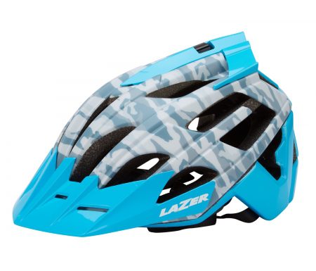 Lazer – Cykelhjelm – Oasiz – Matgrå camouflage blå – 55-59 cm
