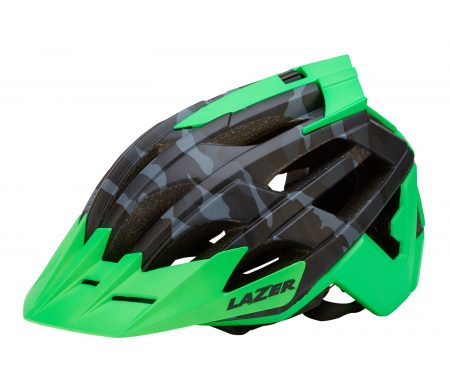 Lazer – Cykelhjelm – Oasiz – Matsort camouflage/grøn – 55-59 cm
