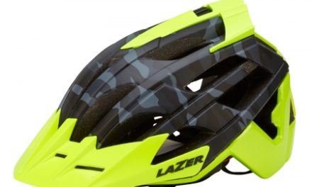 Lazer – Cykelhjelm – Oasiz – Matsort camouflage/neongul – 55-59 cm