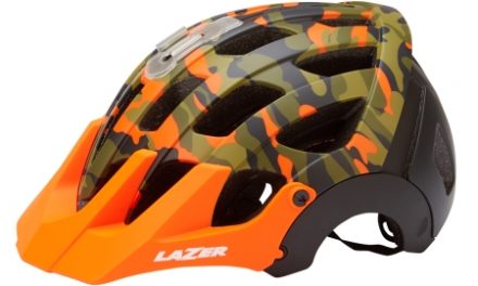 Lazer – Cykelhjelm – Revolution – Matorange/camouflage sort – 55-59 cm