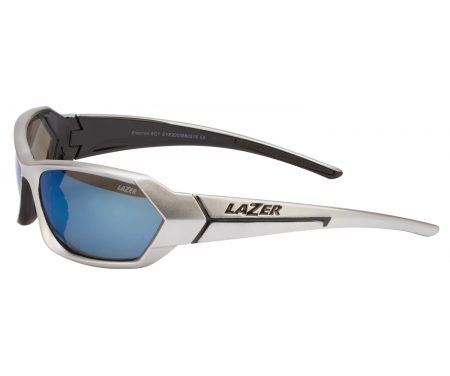 Lazer – Løbe- og Cykelbrille – Electron EC1 – Udskiftelige linser – Mat metalfarvet