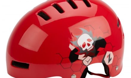 Lazer Street – Urban Cykelhjelm – Rød med motiv