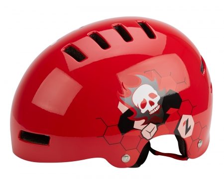 Lazer Street – Urban Cykelhjelm – Rød med motiv