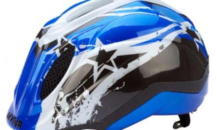 Levior cykelhjelm Primo – Blå Stars