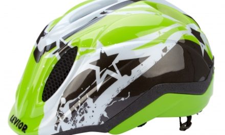 Levior cykelhjelm Primo – Grøn Stars