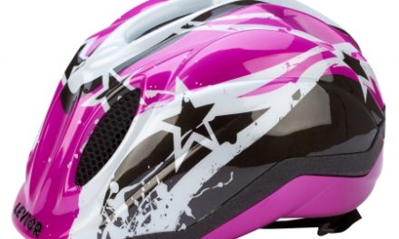 Levior cykelhjelm Primo – Violet Stars