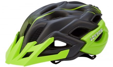 Levior cykelhjelm Status Junior Str. 52-59 cm – Grøn-Sort matt