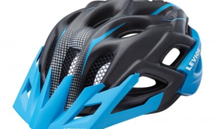 Levior Status Junior – Cykelhjelm str. 52-59 cm – Blå/matsort