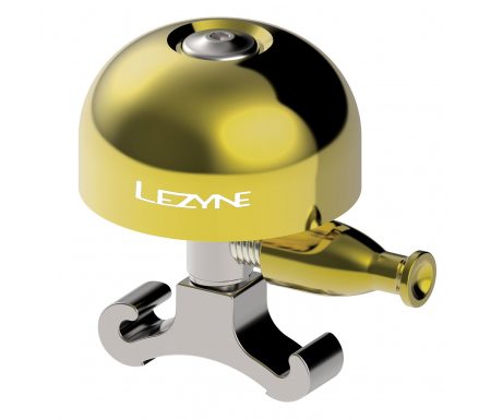 Lezyne Classic Brass Bell – Ringeklokke – Messing/Sølv – Str. M