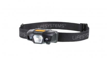 LifeSystems Intensity 155 Head Torch – Pandelampe – Sort
