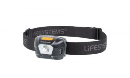LifeSystems Intensity 230 Head Torch – Pandelampe – Genopladelig – Sort