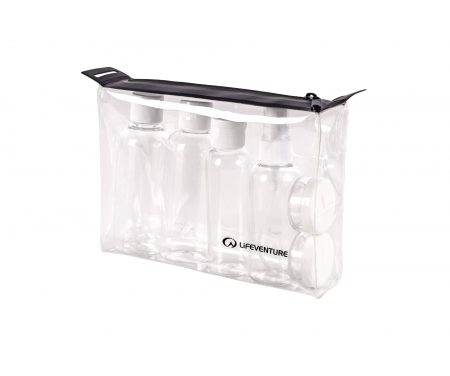 LifeVenture Flight Bottle Set – Rejseflasker – 6 stk