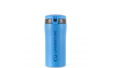 LifeVenture Flip-Top Thermal Mug – Termokop – 0,3 l – Blå