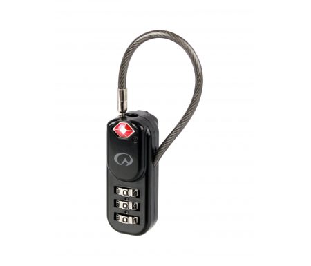 LifeVenture TSA Zipper Lock – Kædelås til rejsebrug – m. kode