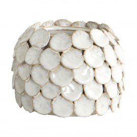 Lille House Doctor Vase – Dot – Hvid fra House Doctor