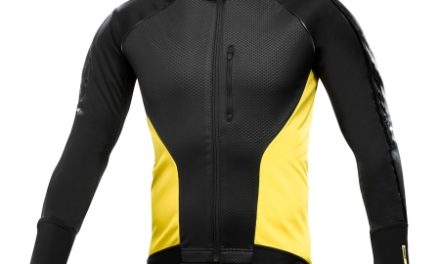 Mavic Cosmic Elite Thermo – Cykeljakke – Sort/gul