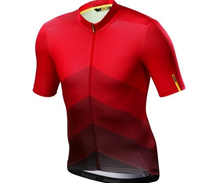 Mavic Cosmic Gradiant Jersey – Cykeltrøje – Herre- Rød