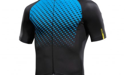 Mavic Cosmic Graphic Jersey – Cykeltrøje med korte ærmer – Sort/blå