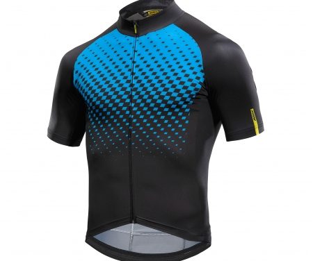 Mavic Cosmic Graphic Jersey – Cykeltrøje med korte ærmer – Sort/blå