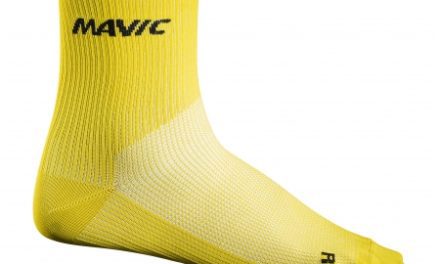 Mavic Cosmic Mid Sock – Cykelstrømper – Gul
