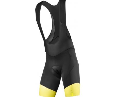 Mavic Cosmic Pro – Bib shorts med pude – Sort/gul