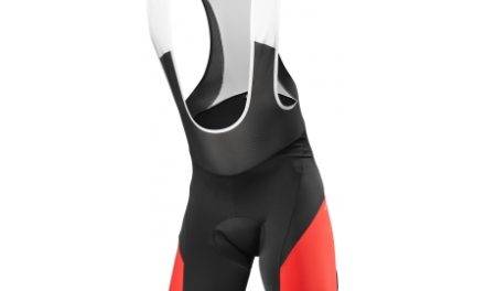Mavic Cosmic Pro – Bib shorts med pude – Sort/rød